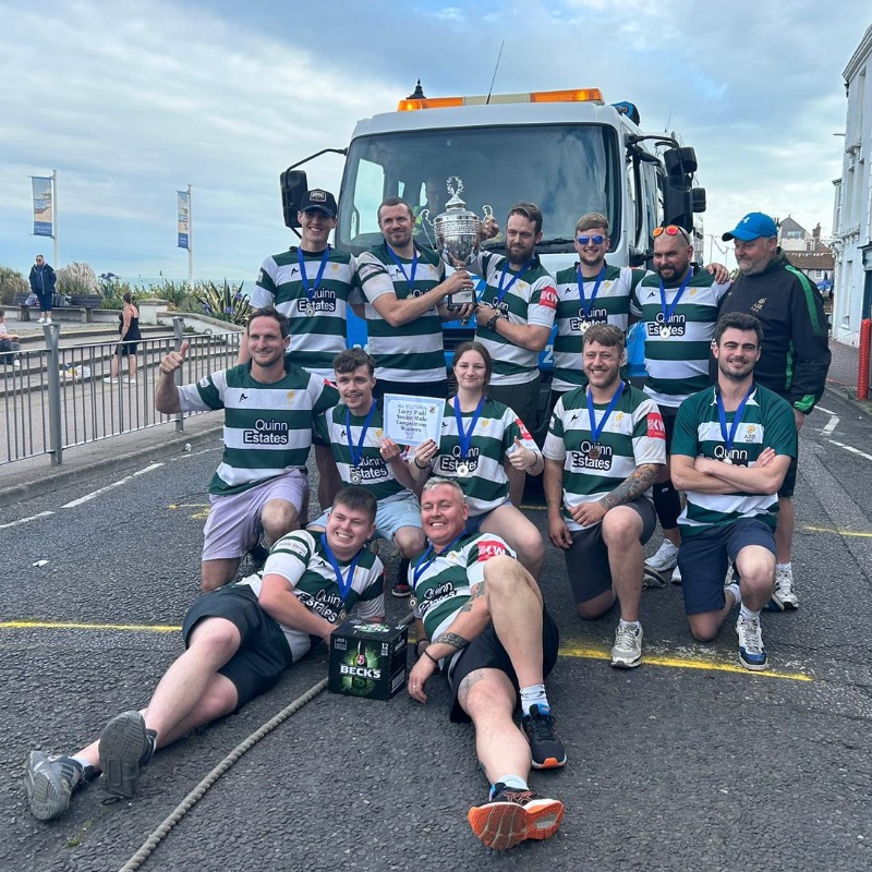Ash Seniors Win 1st and 2nd Place in the Deal Lorry Pull 2024 - Ash Rugby Club Gallery